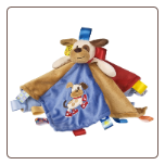 TAGGIES Buddy Dog Character Blanket 14" by Mary Meyer