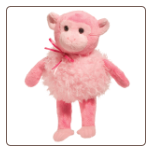 Peppy Pink Puff Monkey 8" by Douglas