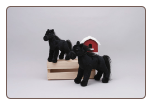 Black Standing Horse by Unipak