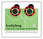 Ladybug Clip-Over-The-Page Bookmarks Set of Two by Re-Marks