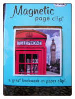 Big Ben Deluxe Single Magnetic Page Clip Bookmark by Re-marks