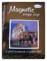 Coliseum Deluxe Single Magnetic Page Clip Bookmark by Re-marks