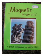 Leaning Tower of Pisa Deluxe Single Magnetic Page Clip Bookmark by Re-marks