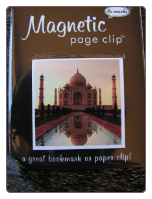 Taj Mahal Deluxe Single Magnetic Page Clip Bookmark by Re-marks