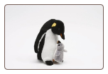 Mr Penguin and Baby 12" by Unipak