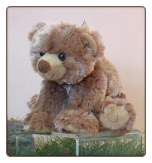 Sally Standing Brown Bear 8" by Wishpets