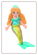 Lorelei Aqua Mermaid 18" by Douglas