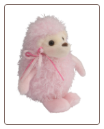 Chantel Pink Puff Hedgehog 6" by Douglas