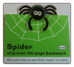 Spider Clip-Over-The-Page Bookmark by Re-Marks