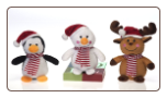 Small Christmas Pals 5.5" by Fiesta