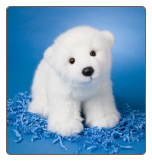 Marshmallow Polar Bear 15" by Douglas