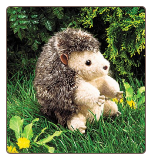 Hedgehog Hand Puppet 7" by Folkmanis