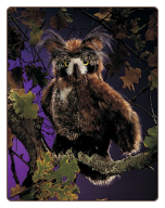 Great Horned Owl Hand Puppet 18" by Folkmanis