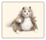 Fluffy Cat Hand Puppet 14" by Folkmanis