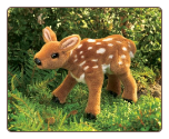Fawn Hand Puppet 13" by Folkmanis