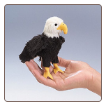 Mini Eagle Finger Puppet by Folkmanis