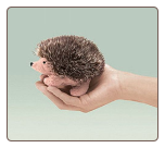 Mini Hedgehog Finger Puppet by Folkmanis