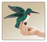 Mini Hummingbird Finger Puppet by Folkmanis