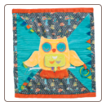 Playtivity Owl Activity Blanket 18" by Douglas