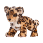 Spatter Leopard Cub 12" by Douglas