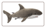 Fin Great White Shark 22" by Douglas