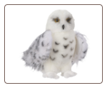 Wizard Snowy Owl 8" by Douglas