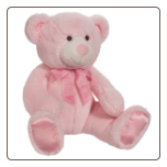 Satrdust Large Baby Pink Bear 11" by Douglas
