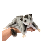 Douglas Cuddle Toy Squeek Sugar Glider 12" Long with Tail